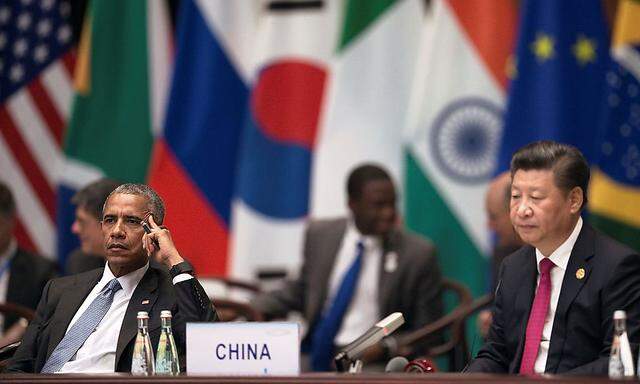 Barack Obama und Xi Jinping 