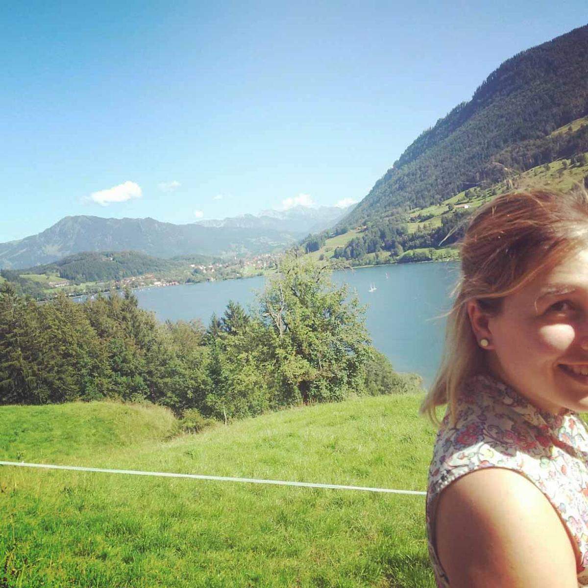Lena Fuhrmann hat das Kulturprogramm einmal ruhen lassen und war im Allgäuer Alpenland. Zum Wandern und Entspannen, und um ihr neues Dirndl auf der Allgäuer Festwoche in Kempten auszuführen.