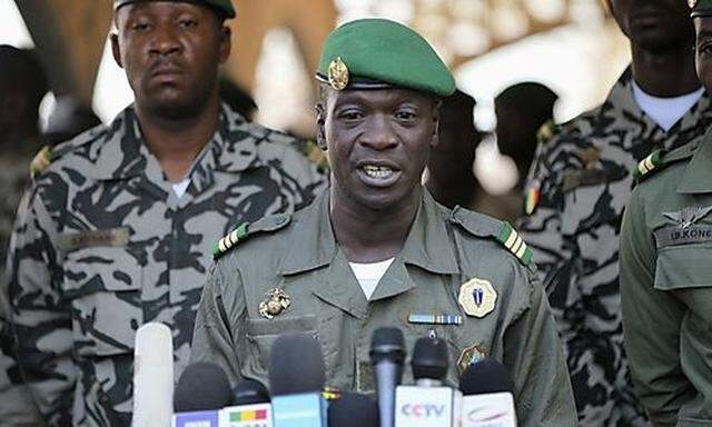 Der Anführer der Militärjunta, Kapitän Amadou Sanogo