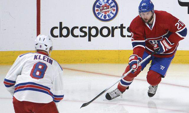 EISHOCKEY: NHL-CONFERENCE-FINALE / MONTREAL CANADIENS - NEW YORK RANGERS..