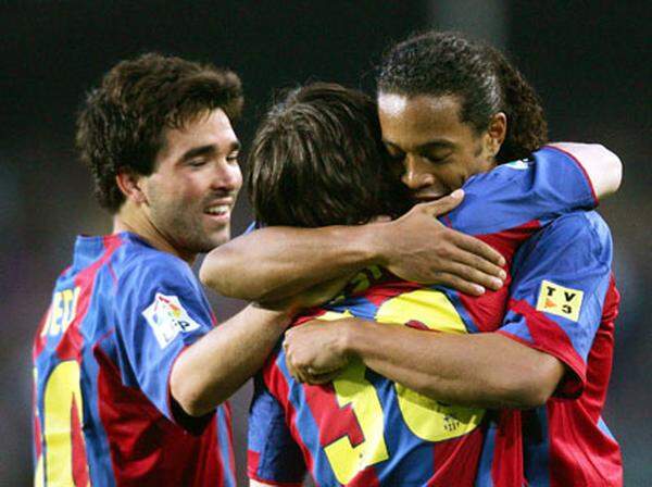 Damit hatte Messi auch Anteil am Meistertitel, den Barcelona 2005 nach sechs Jahren Pause wieder gewann.