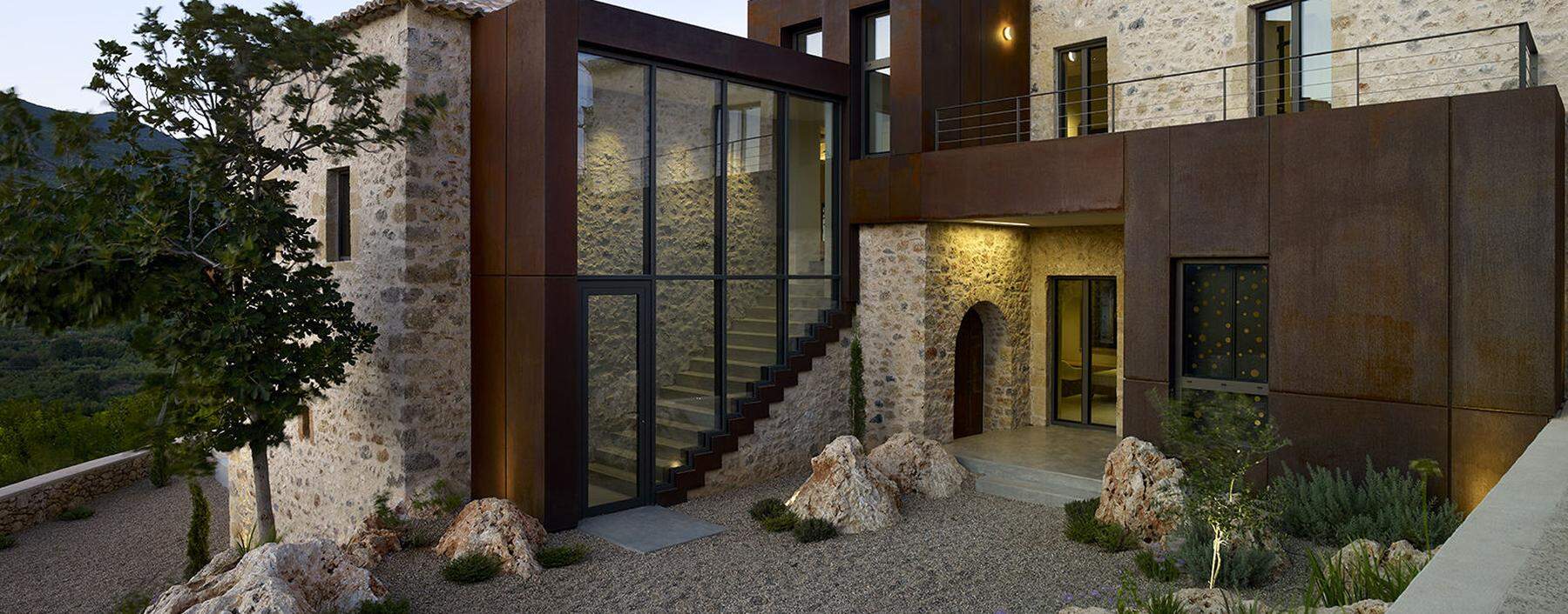 Home-Office in ausgezeichneter Architektur in Griechenland.