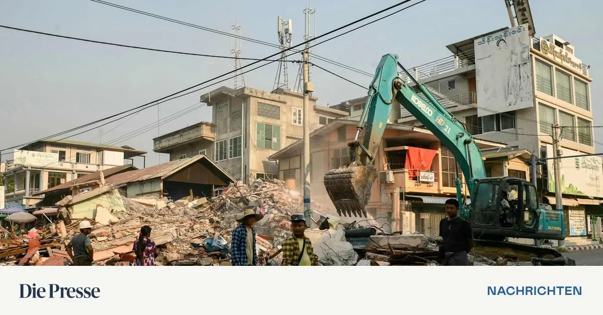 Burma-Frau-wird-90-Stunden-nach-Erdbeben-aus-Tr-mmern-gerettet