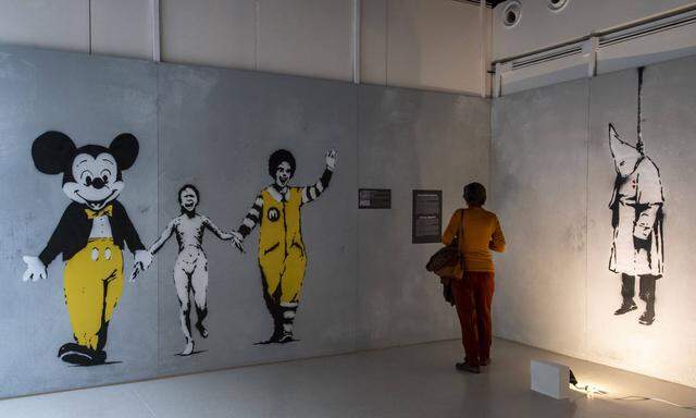 The World of Banksy exhibition was opened on June 5, 2020, in Prague, Czech Republic. (CTKxPhoto/VitxSimanek) CTKPhotoP