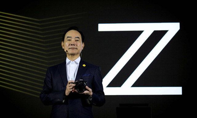 Die neue Z7 und die äußerlich gleiche Z6 sind die ersten Modelle einer neuen Kamera-Reihe, in die Nikon-President Kazuo Ushida große Hoffnungen setzt.
