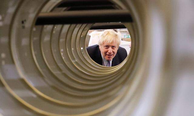 British Prime Minister Boris Johnson continues General Election Campaign trail in Newton Aycliffe