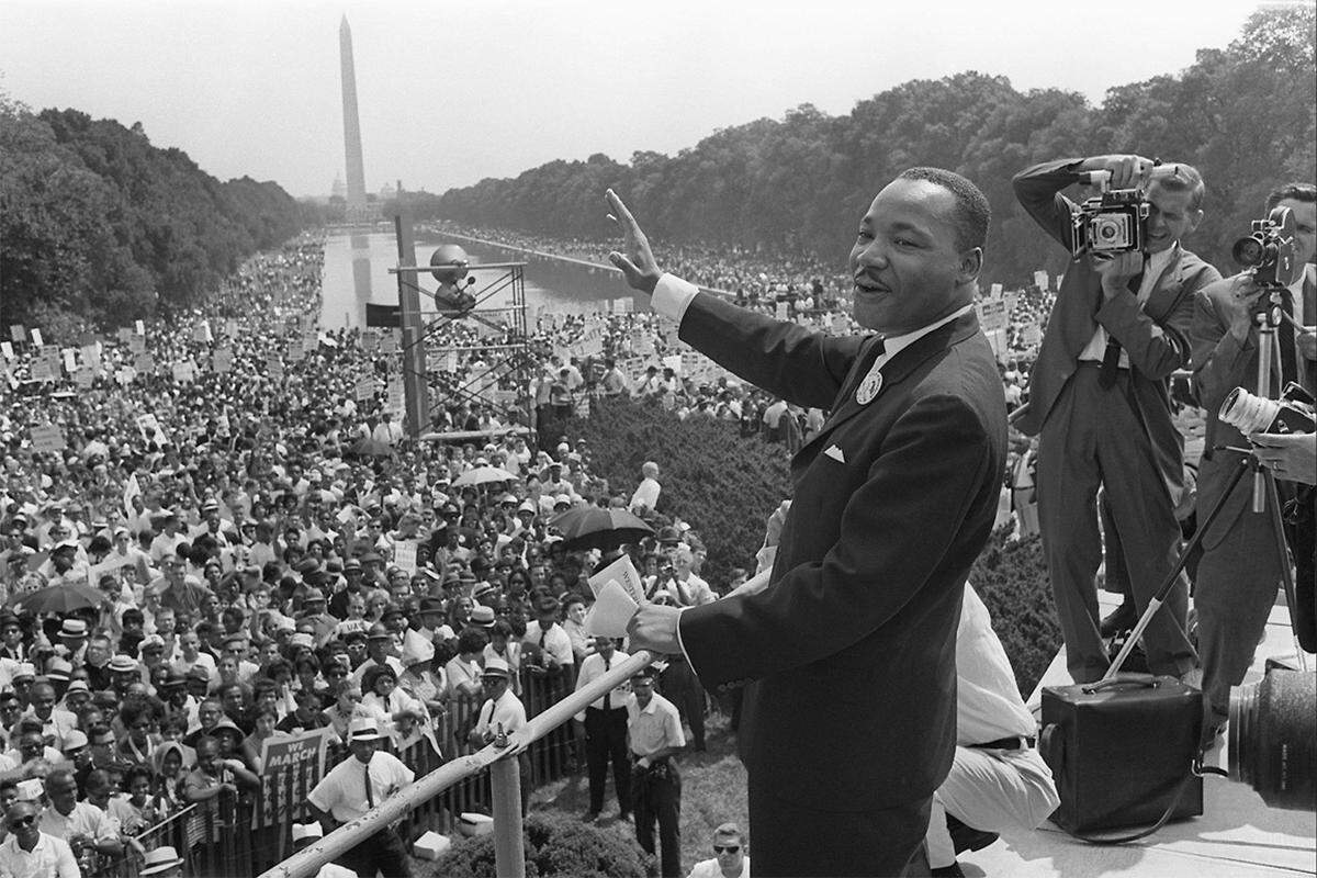 Am 28. August 1963 hielt US-Baptistenpastor und Bürgerrechtler Martin Luther King beim "Marsch auf Washington" vor 250.000 Teilnehmern seine "I have a dream"-Rede, die in die Geschichte eingehen sollte. Sie gilt heute als eine der wichtigsten politischen Reden des 20. Jahrhunderts.Dabei sollte ausgerechnet die berühmte Passage gar nicht vorkommen.