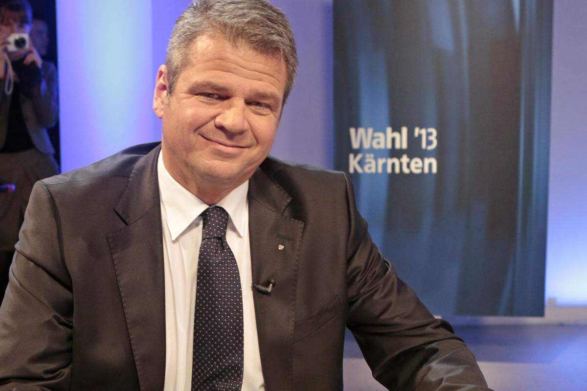 Gerhard Köfer, Spitzenkandidat des Team Stronach, zeigte sich "mehr als erfreut". "Wir haben so ein Resultat erhofft, aber nicht erwarten dürfen".