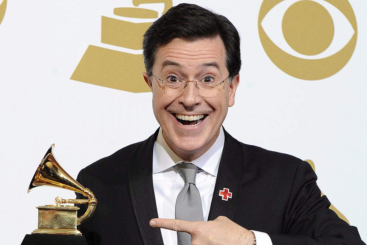 Der zweitlustigste Mensch laut "Rolling Stone" ist Komiker Stephen Colbert ("The Colbert Report"). Nur einer ist noch amüsanter: