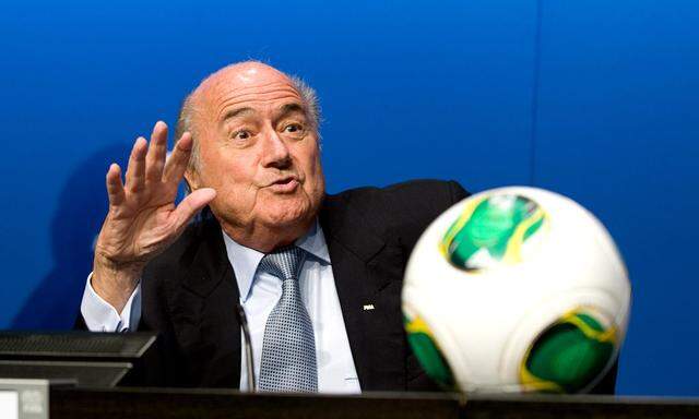 Fifa-Präsident Joseph Blatter