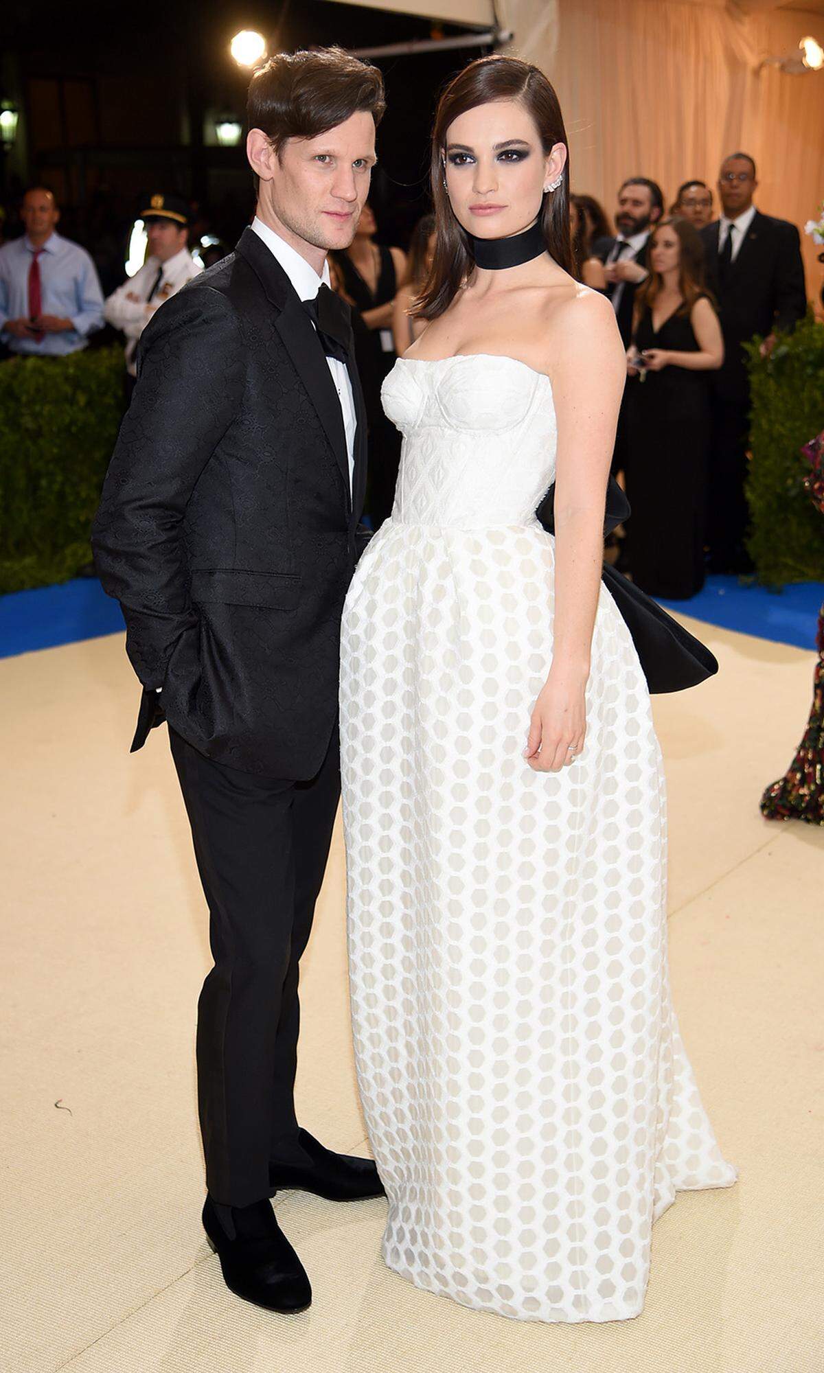 Fashion-Power-Paar: Schauspielerin Lily James und ihr Kollege und Freund Matt Smith gelten als besonders stylish.