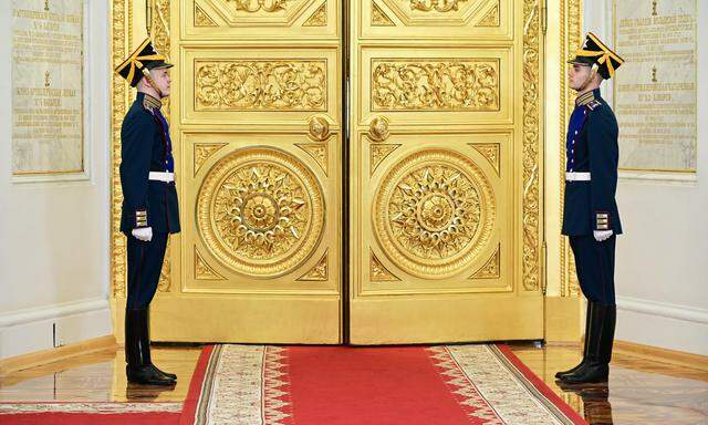 China-Russland-Gespräche hinter verschlossenen Kreml-Türen im März 2023.