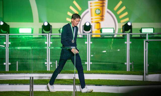 03.06.2023, xkvx, Fussball DFB Pokal Finale 2023, RB Leipzig - Eintracht Frankfurt emspor, v.l. Oliver Glasner (Trainer 