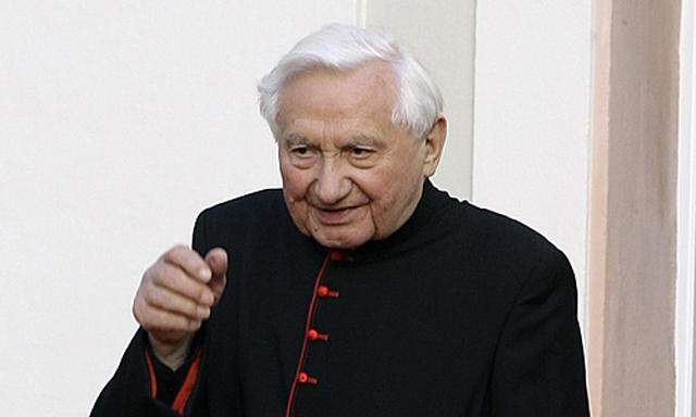 Der frühere Regensburger Domkapellmeister Georg Ratzinger