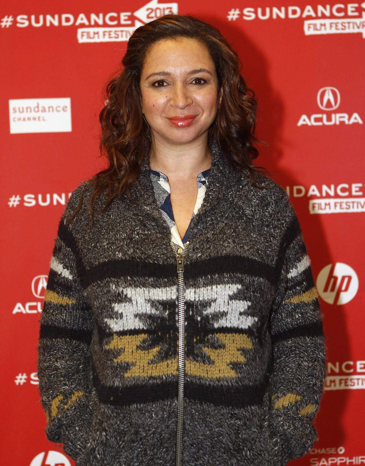 Maya Rudolph, bekannt aus dem Kinofilm "Bridesmaids", zeigte sich ganz leger in einem Pullover zur Premiere von "The Way, Way back".