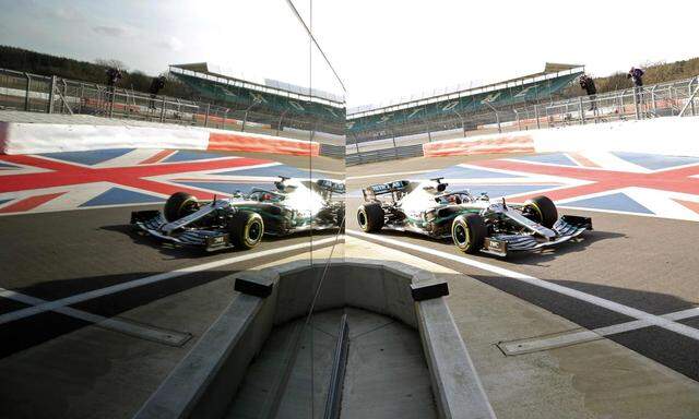Mercedes- Präsentation in Silverstone: In England schlägt das Herz der Formel 1.