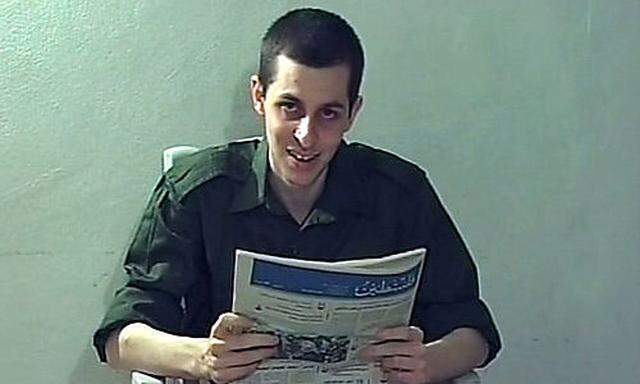 File still image taken from video of Captured Israeli soldier Gilad Shalit
