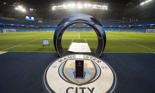Der Blick ins Etihad Stadion: Manchester Citys Europacup-Zukunft steht auf dem Spiel. 