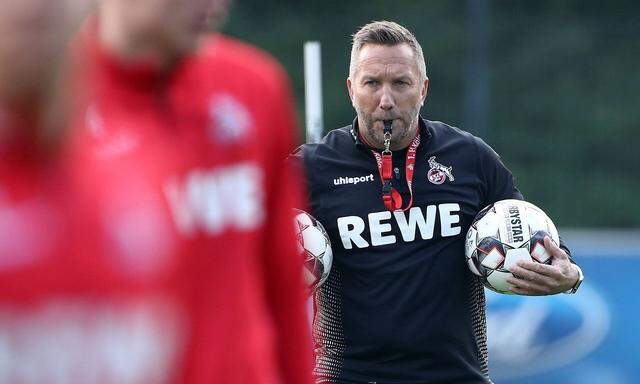1 FC Koeln Training Co Trainer Manfred Schmid 1 FC Koeln 30 04 2019 *** Sport 1 FC Koeln Training Co