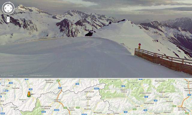 Google laesst oesterreichs Skigebiete