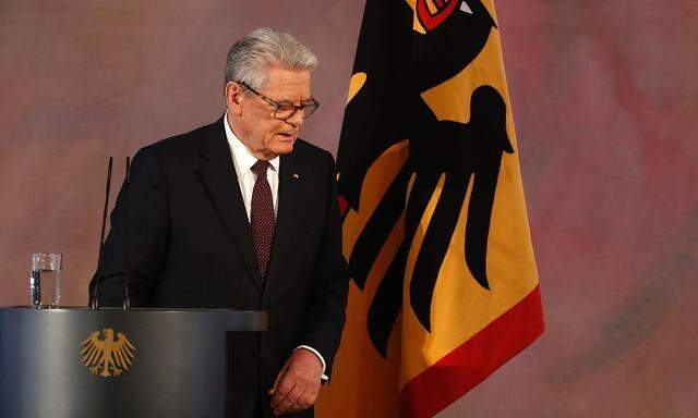 Joachim Gauck ist bald Ex-Bundespräsident.