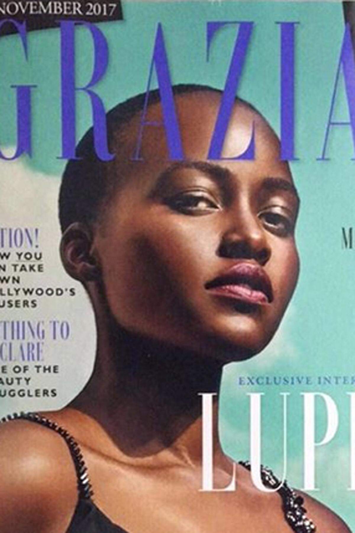 Das britische Magazin "Grazia" lichtete für ihre aktuelle Ausgabe Oscarpreisträgerin Lupita Nyong'o für das Cover ab. Doch dem Magazin dürfte Nyong'os krausige Frisur anscheinend nicht gefallen, sie verpassten ihr einen Kurzhaarschnitt. Auf ihrem Instagram-Account verurteilte die 34-Jährige die Entscheidung der Redaktion.