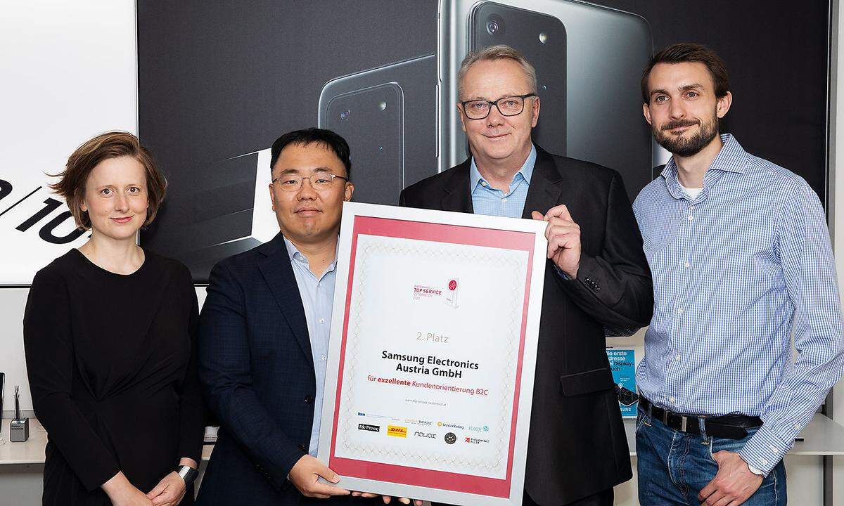 2. Platz B2C: Samsung Electronics Austria GmbH