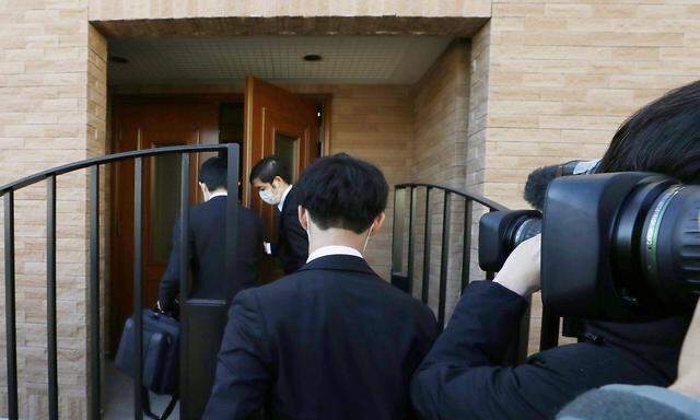 Ghosns Wohnsitz in Tokio wurde am Donnerstag von der Staatsanwaltschaft durchsucht.