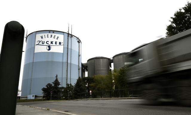 Agrana-Zuckerfabrik in Leopoldsdorf.