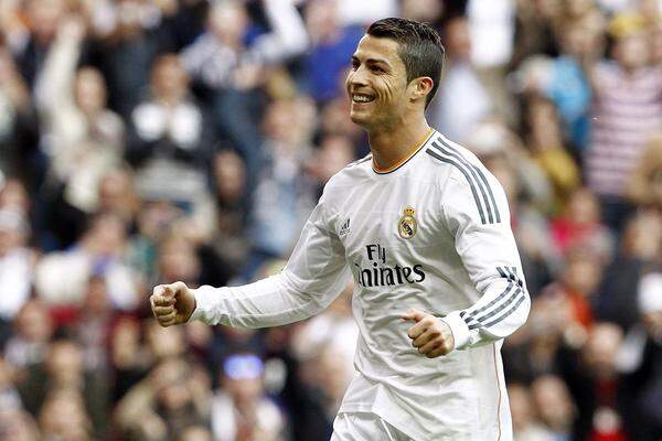 Noch wertvoller ist da Bales Teamkollege Cristiano Ronaldo. Der Portugiese soll € 100 Millionen wert sein - das reicht zu Platz zwei hinter ...