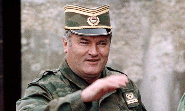 Der frühere Militärchef Radko Mladic 