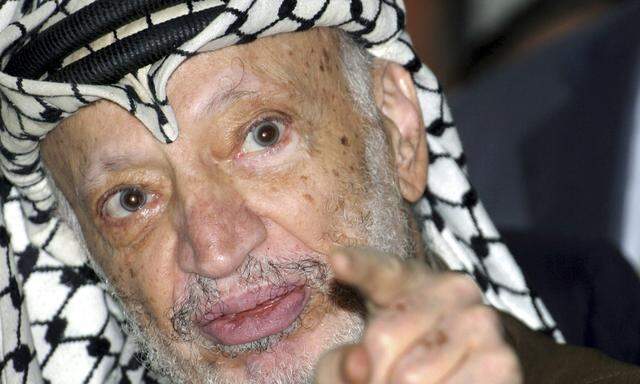 Yasser Arafat soll mit Polonium vergiftet worden sein, sagen Schweizer Experten.