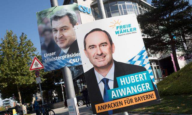 Markus Söder (CSU) und Hubert Aiwanger (Freie Wähler) könnten schon bald ihr Koalitionsprogramm präsentieren.