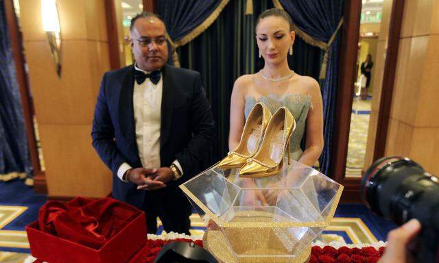 In Dubai soll sich ein Abnehmer für die High-Heels finden. 