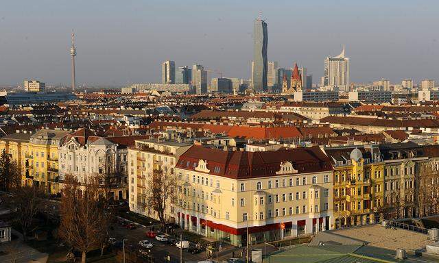 Archivbild: Eine Stadtansicht von Wien