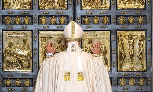 Holy Mass And Opening Of The Holy Door Of St. Peter´s Basilica