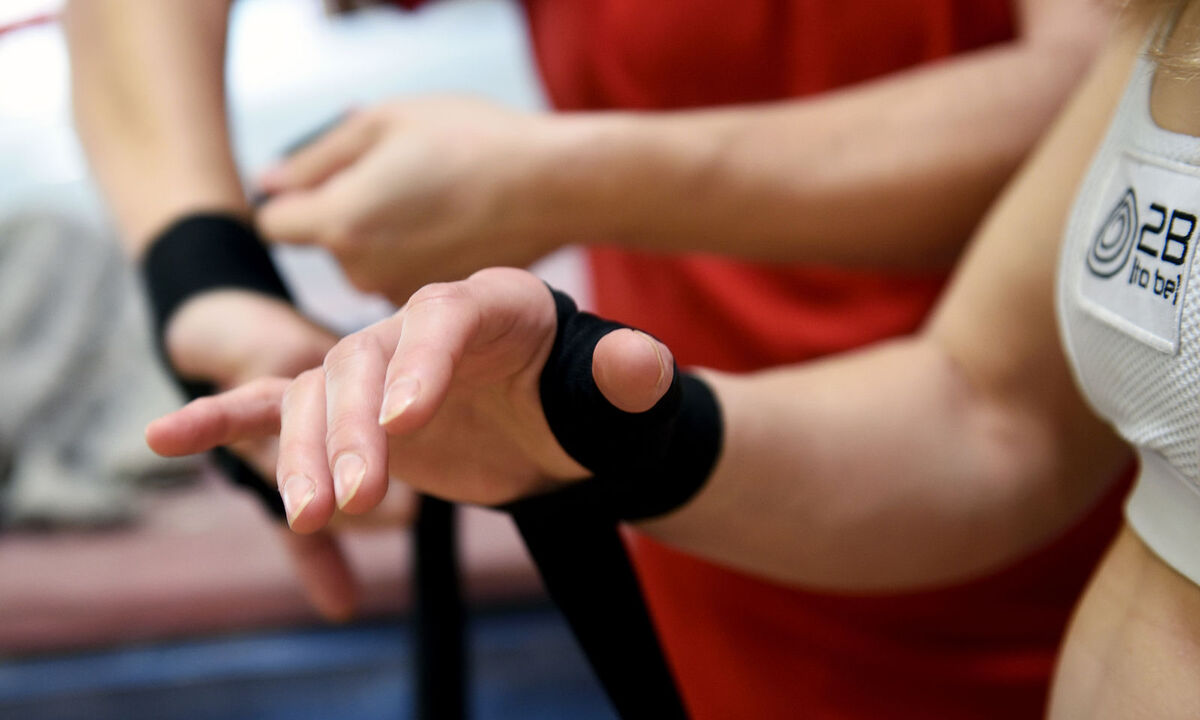 Die richtigen Bandagen helfen