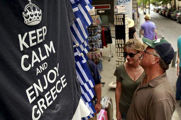 Unterdessen in Griechenland.....