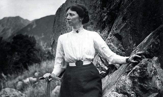 Freda Du Faur war 1910 die erste Frau auf Neuseelands höchstem Gipfel.