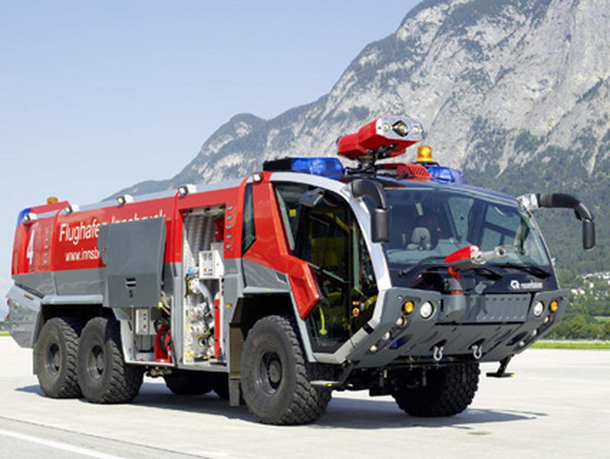 .....kommen oft Fahrzeuge von Rosenbauer zum Einsatz. Die Oberösterreicher rüsten weltweit Feuerwehren mit Spezialfahrzeugen aus.
