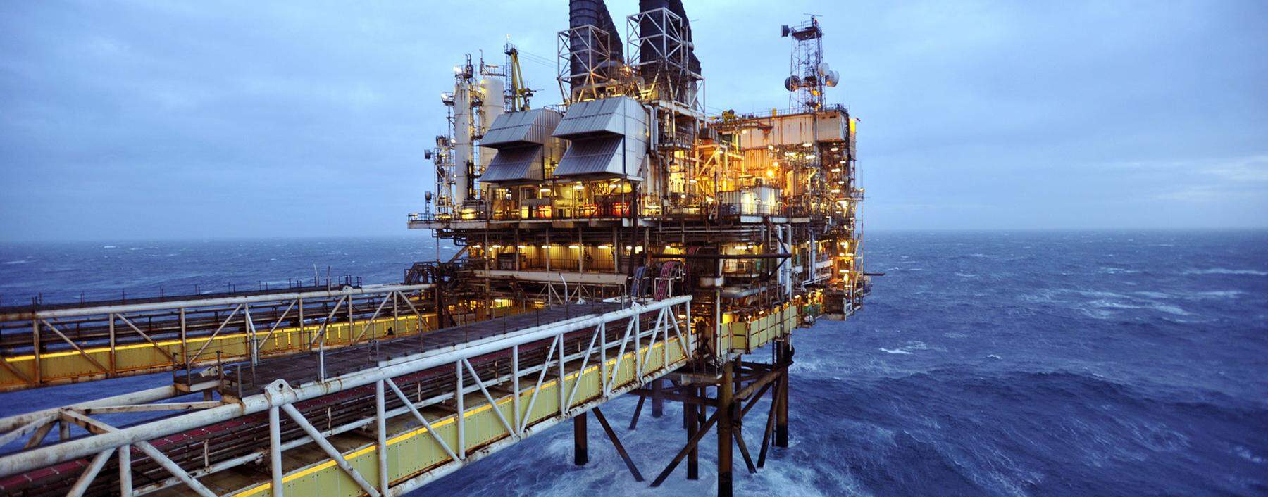 File photo of a section of the BP Eastern Trough Area Project oil platform in the North Sea