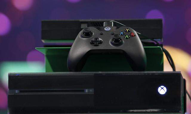 A Xbox One is pictured at the Microsoft Games exhibition stand during the Gamescom 2013 fair in Cologne