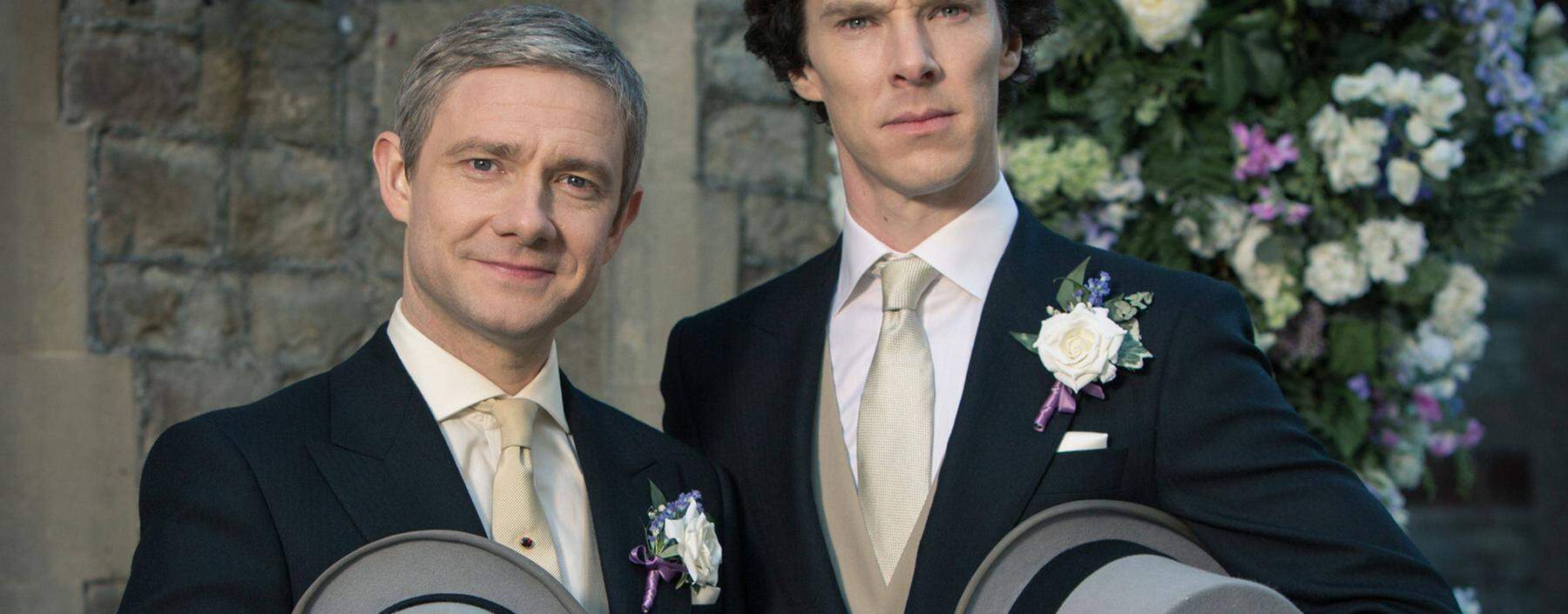 Sherlock und Dr. Watson, sehr britisch.