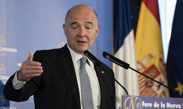 EU-Währungskommissar Pierre Moscovici 