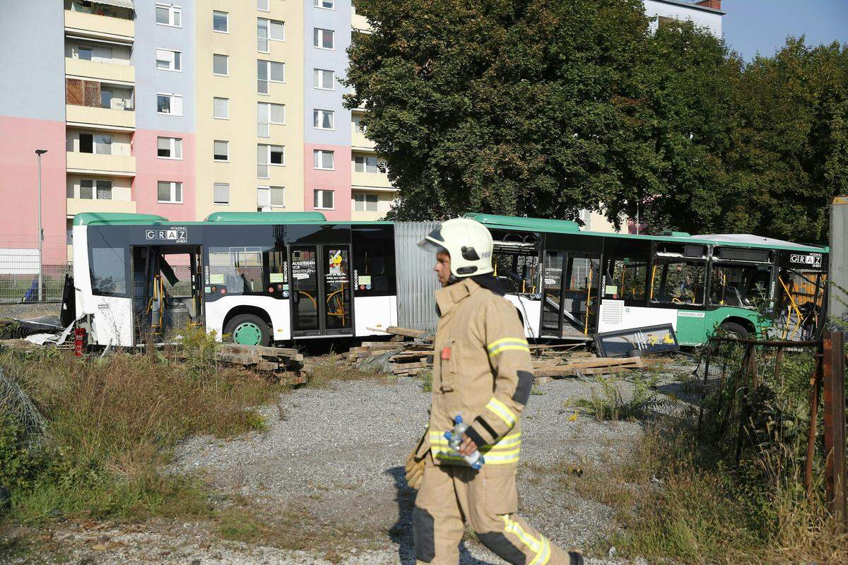 Der Unfall passierte im Bereich Heubergergasse/Grottenhofstraße im Westen von Graz.