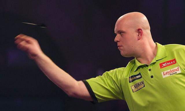 Michael van Gerwen holte sich in London den Darts-Weltmeistertitel.