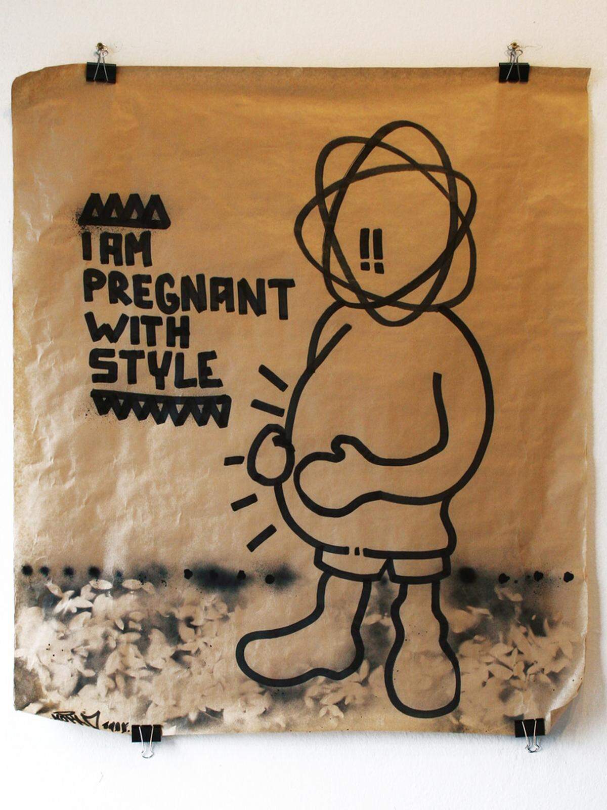 "I am pregnant with style"