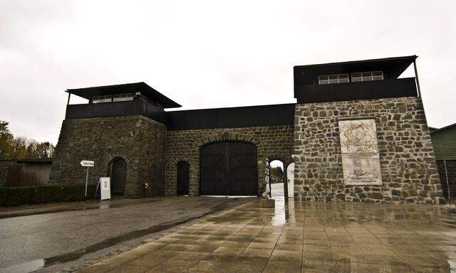 Tor zum ehemaligen KZ Mauthausen