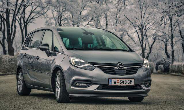 Auto sucht Familie – der Opel Zafira nach seinem Facelift.