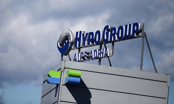 General view of the headquarters of defunct Austrian lender Hypo Alpe Adria  in Klagenfurt